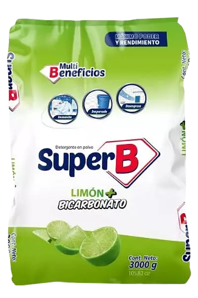 Detergente Superb Limon + Bicarbonato