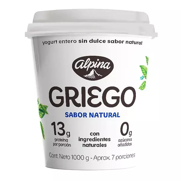 Yogurt Griego Alpina Natural