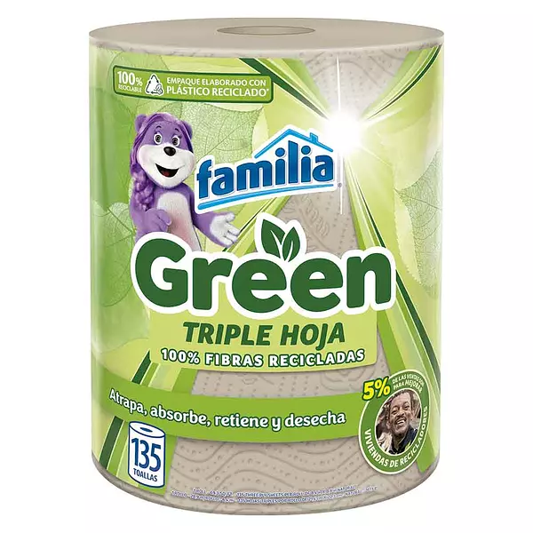 Toalla De Cocina Green 135 Hojas