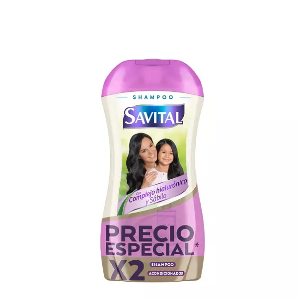 Shampoo Savital Complejo Hialurónico + Acondicionador