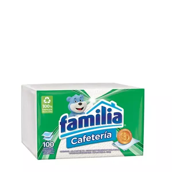 Servilletas Familia Cafetería X100