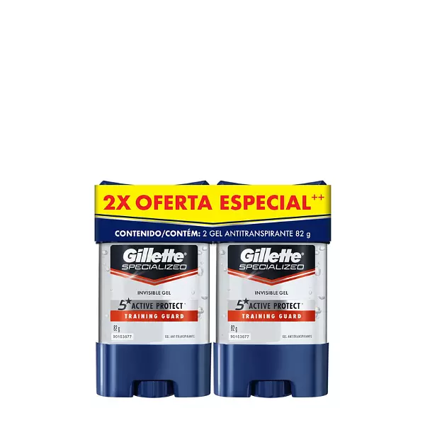 Desodorante En Gel Gillette Clear Gel Traing X2