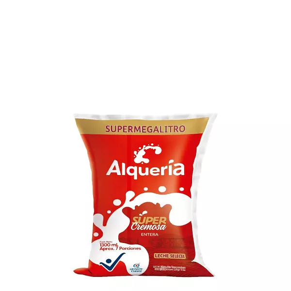 Leche Entera Alquería Súper Cremosa