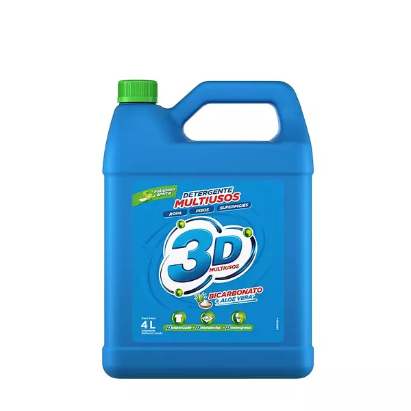 Detergente Líquido 3D Multiusos