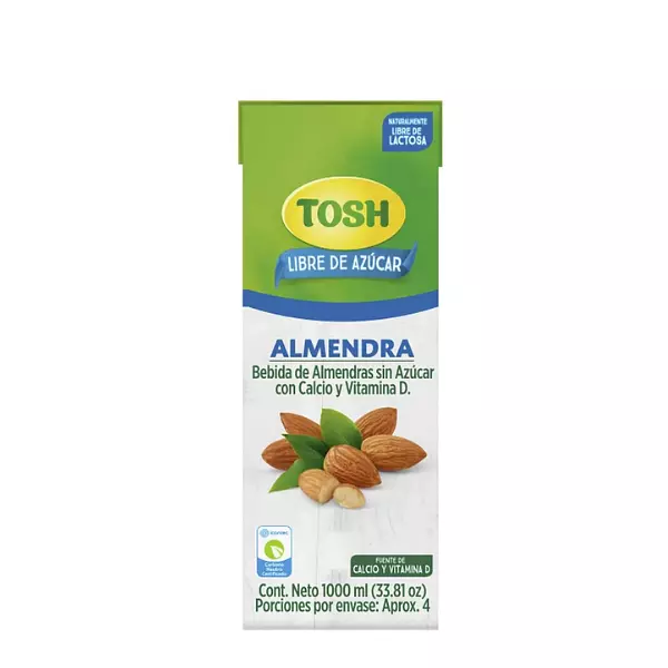 Bebida De Almendras Tosh Sin Azúcar