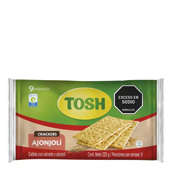 Galleta Tosh Ajonjolí X9