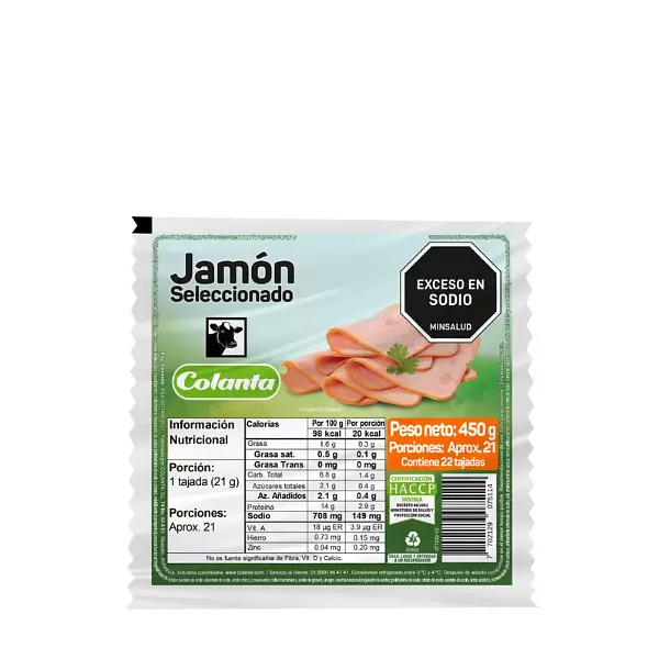 Jamon Seleccionado Colanta