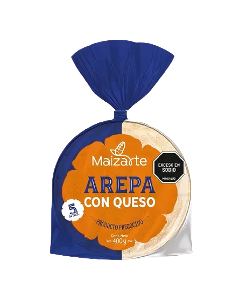 Arepa Con Queso Maizarte X5