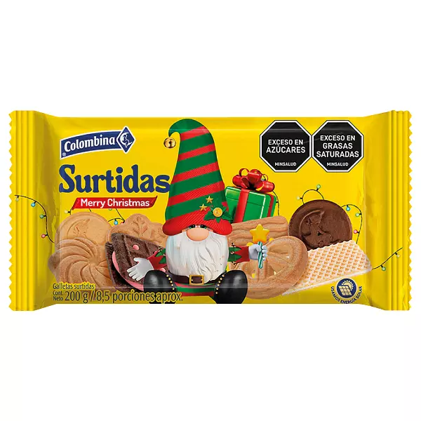 Galleta Colombina Navidad Surtida