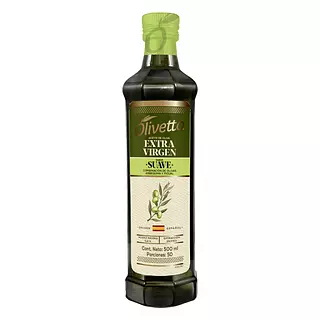 Aceite Olivetto Suave Extra Virgen