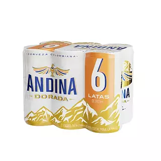 Cerveza Andina Dorada 310ml