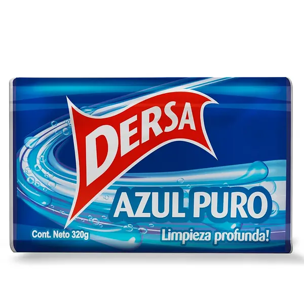 Jabón En Barra Dersa Azul Puro