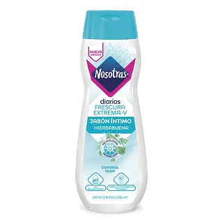 Jabón Íntimo Nosotras Frescura Extrema 200ml