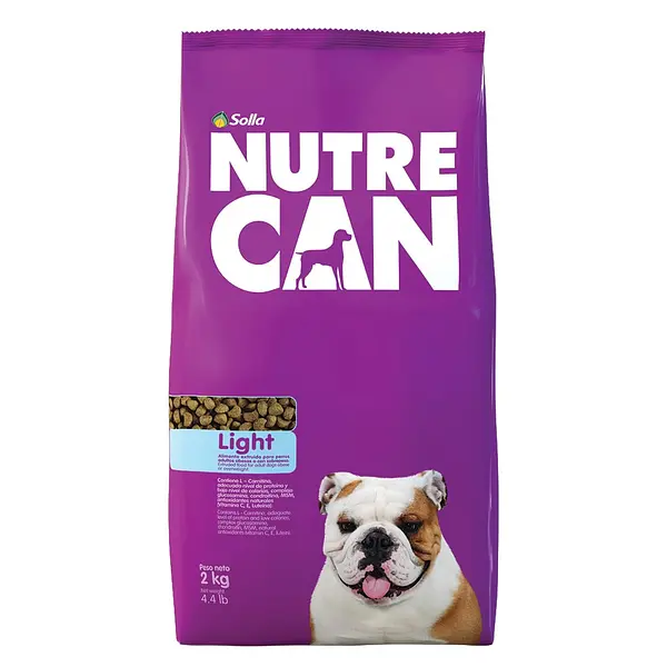 Comida Para Pérro Nutrecan Light Adultos