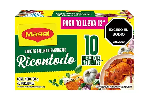 Maggi Ricontodo 12 Und * 9 G