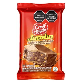 Galleta Con Helado Ch Jumbo X72gx20un