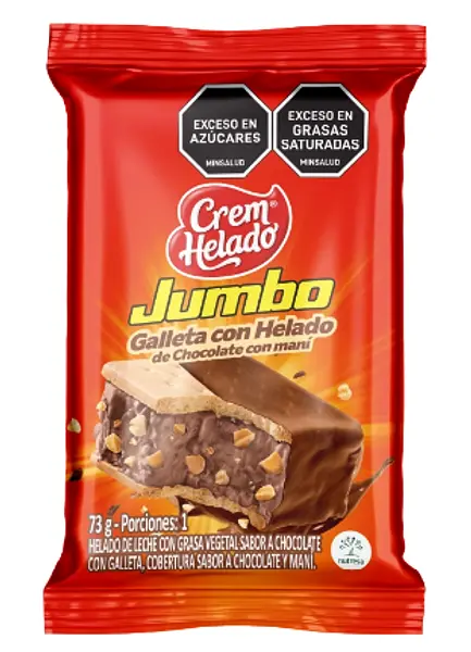 Galleta Con Helado Ch Jumbo X72gx20un