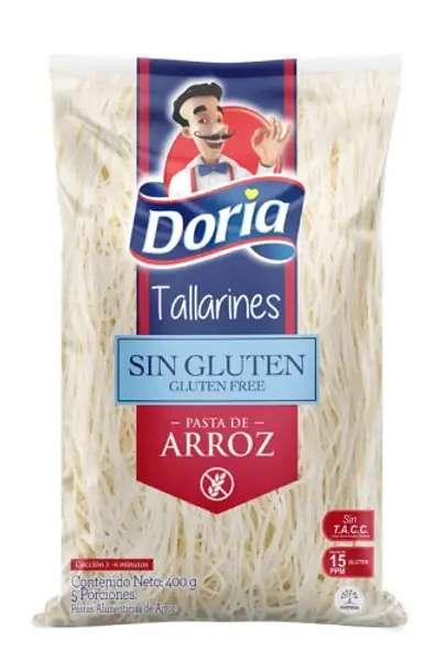Doria 400g Tallarin Sin Gluten Arroz