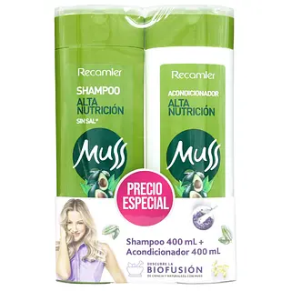 Muss Sh 400ml + Ac Alta Nutricion