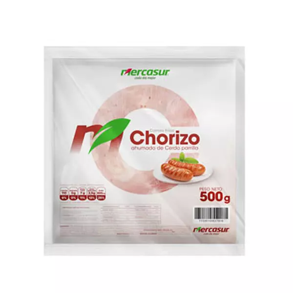 Chorizo De Cerdo Ahumado Mercasur