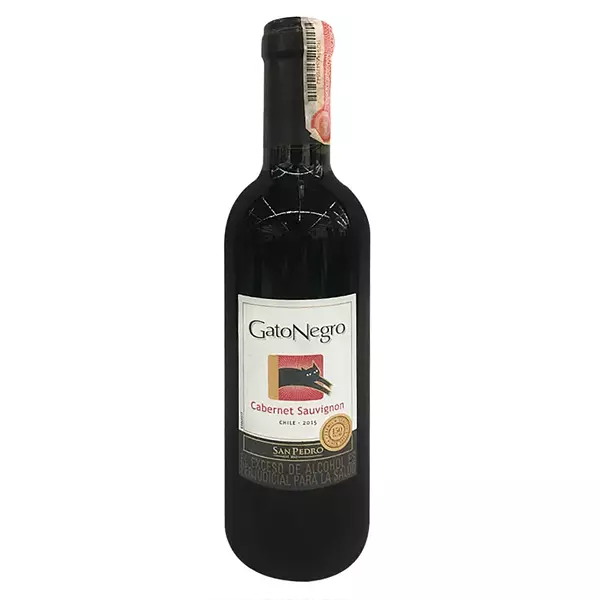 Vino Tinto Gato Negro Cabernet Sauvignon 375ml