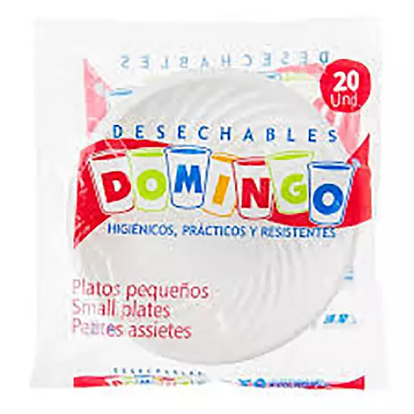 Plato Pño Blanco Domingo