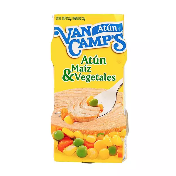 Atún Van Camps Maíz Y Vegetales X2