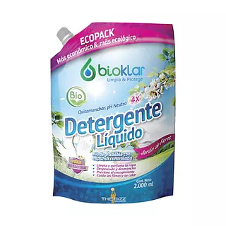Detergente Bioklar Liquido Ecopack 1800 Ml