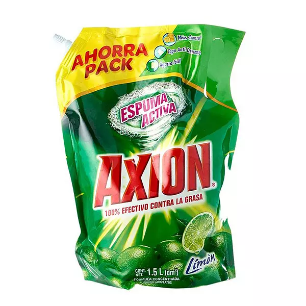 Jabón Axión Lavaloza Liquido Limón