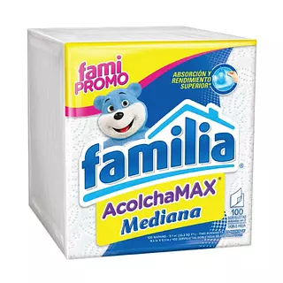 Familia Servilleta Acolchada P.E X100