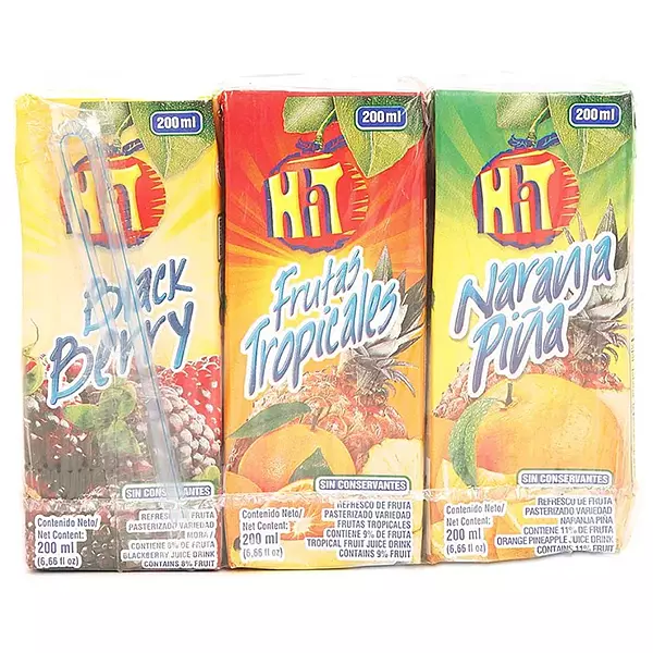 Jugo Hit 200ml Pague 10 Lleve 12