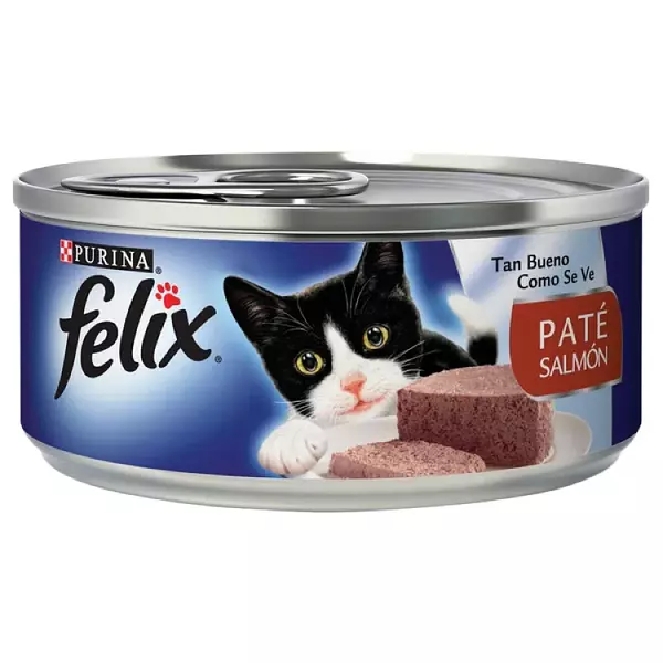 Alimento Humedo para Gatos Felix Pate Salmon