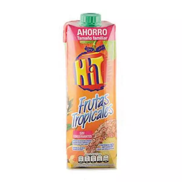 Jugo Hit 1lt Frutos Tropicales