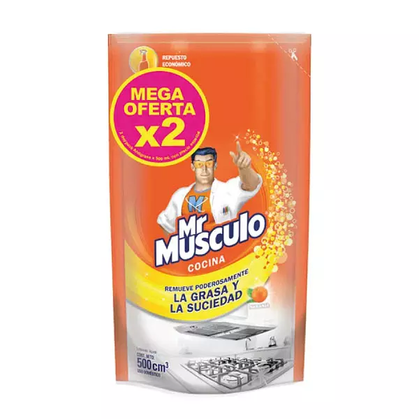 Mr Musculo Rto Naranja P.E.