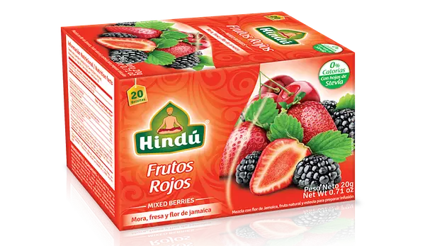 Aromatica Hindu Frutos Rojos X20