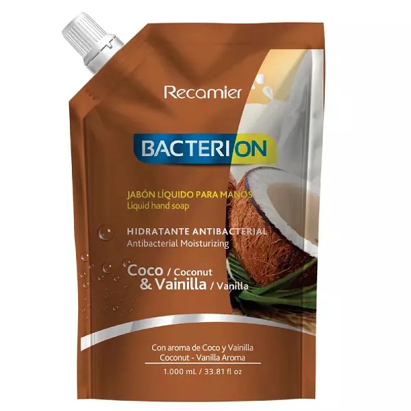 Bacterion Jabon Liquido Vainilla Coco