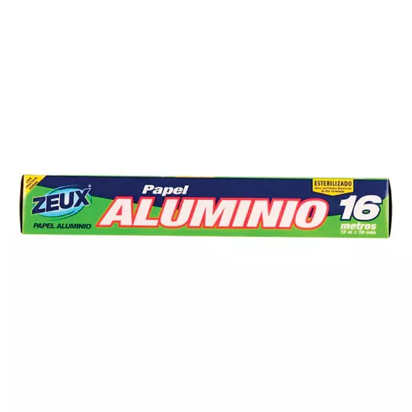 Zeus Papel Aluminio 16mt