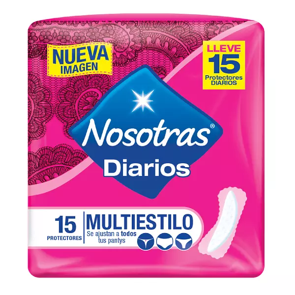 Nosotras Protectores Diarios Multiestilo