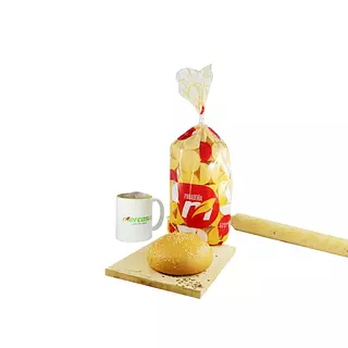 Pan Hamburguesa Mercasur X6 Grande