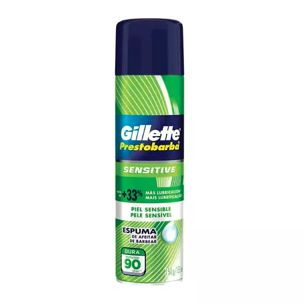 Gillette Espuma de Afeitar Piel Sensible