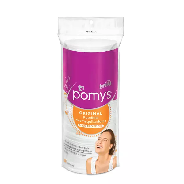 Rueditas Desmaquilladoras Pomys x 60