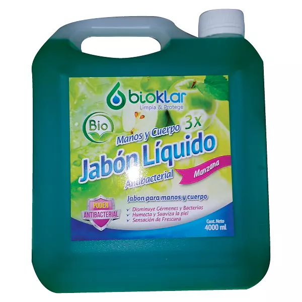 Bioklar Jabon Liquido Manzana