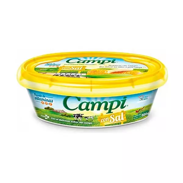 Margarina Campi 500g Sal