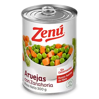 Arvejas Zanahoria Zenú