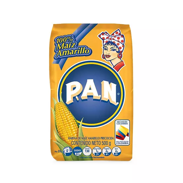 Harina Pan 500gr Maiz Amarillo