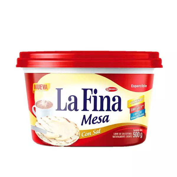 Margarina Fina Mesa Sal 500gr