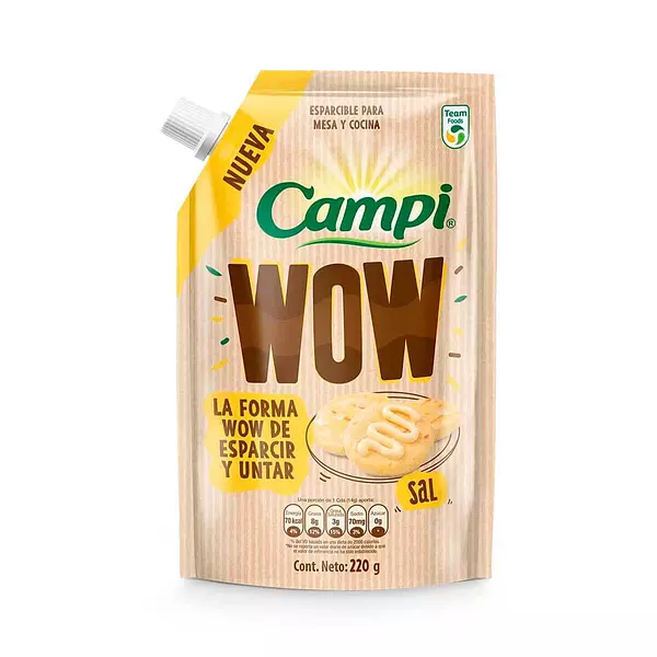 Margarina Campi 220gr Wow