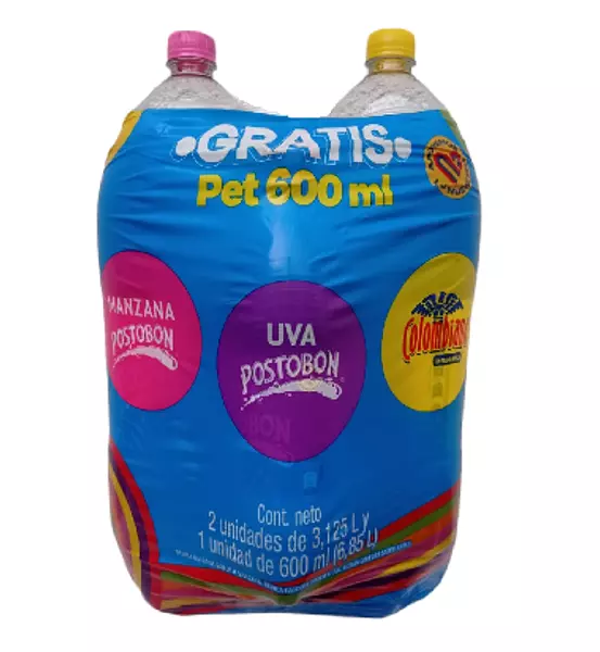 Gaseosa Postobón 3.125l X 2 + Pet