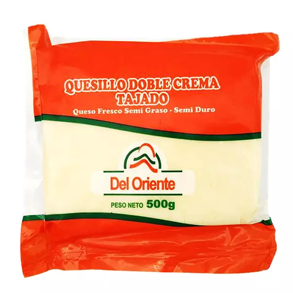 Quesillo Tajado Del Oriente 500g