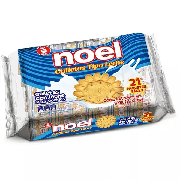 Galletas Noel Tipo Leche X21